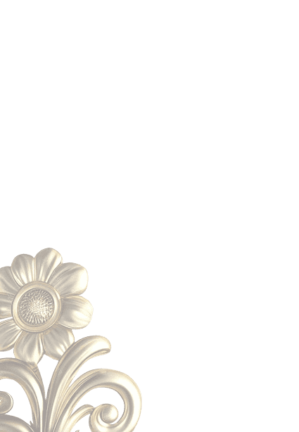 Left Floral Decoration