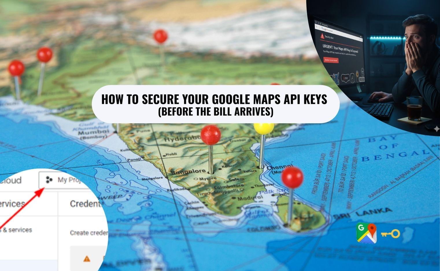 The $10,000 Mistake I Almost Made: How to Secure Your Google Maps API Keys Before the Bill Arrives
